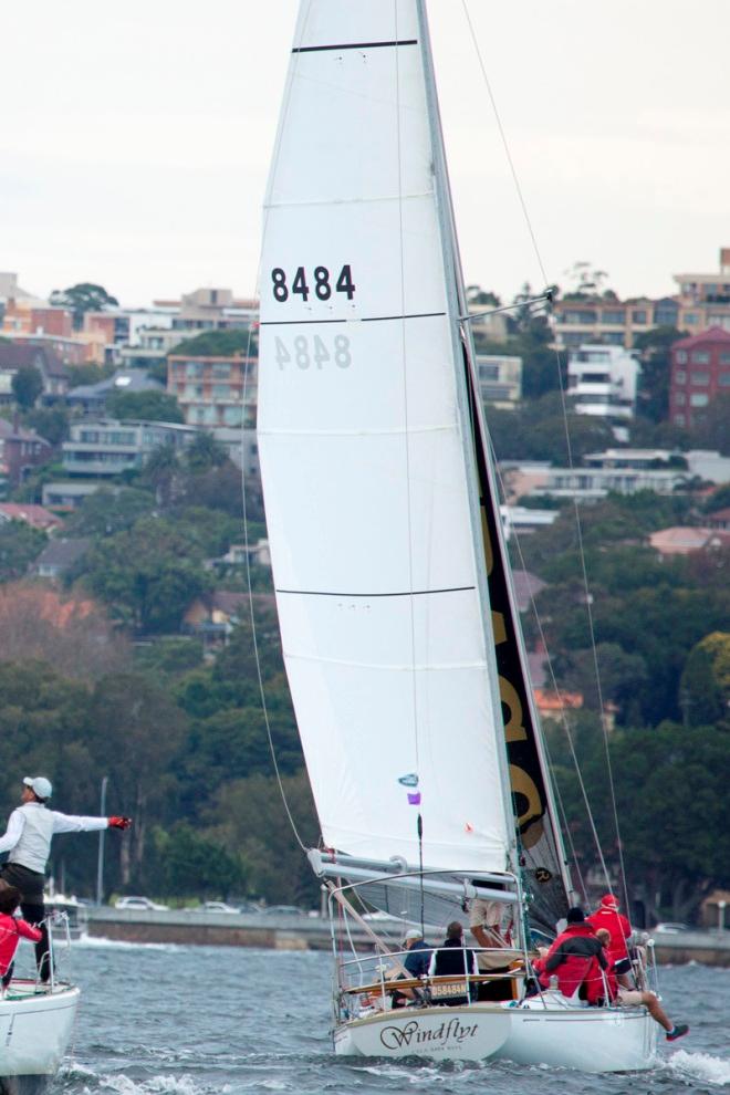 Windflyt held off Sinewave to win Division F - Land Rover Winter Series 2015 © David Brogan, www.sailpix.com.au